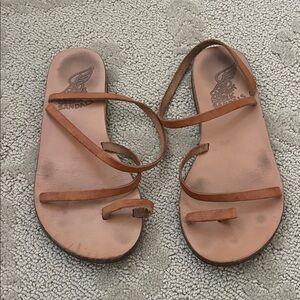 Ancient Greek Women's Tan Sandals